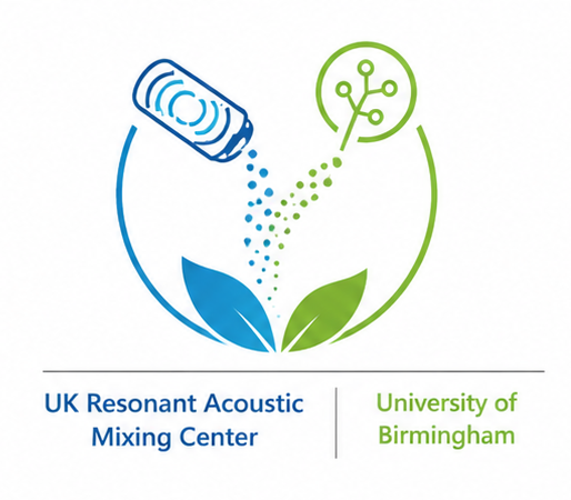 UK Resonant Acoustic Mixing Center Logo